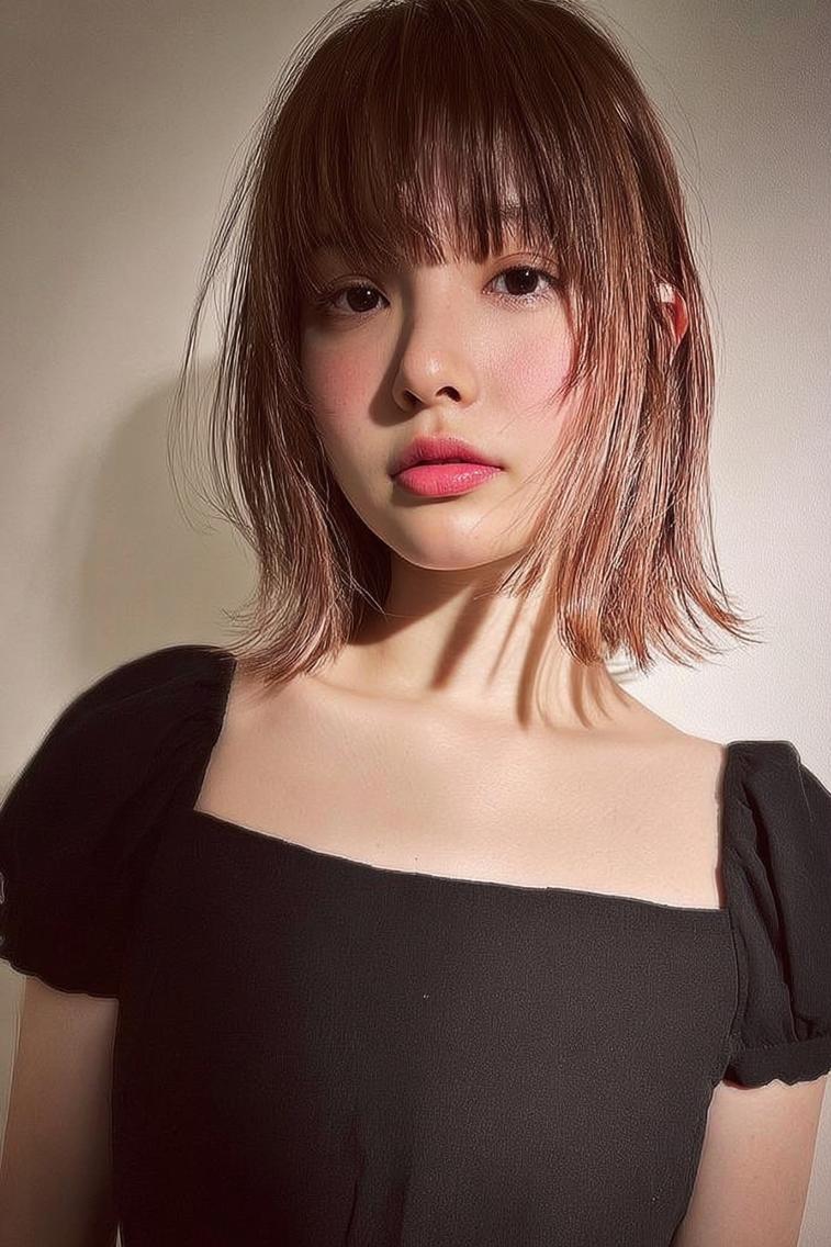 ♦️お問い合わせ数No,🥇♦️全体カット➕ブリーチ無しWカラー➕1stepトリートメントの写真