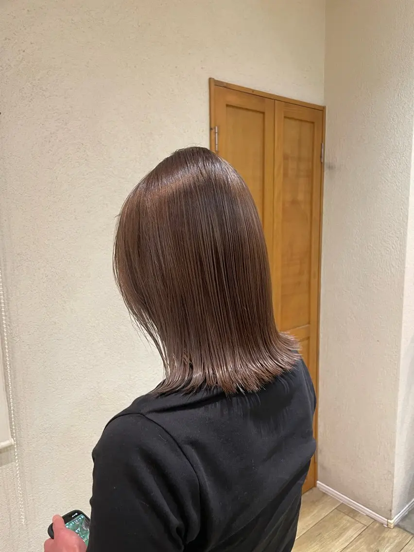 【2回目以降の方】💁‍♂️艶フルカラー＋シャンプーブロー込みの写真