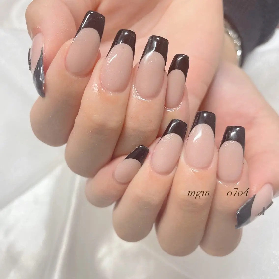 ネイル フレンチネイル ハンドネイル ハンドケア MoON...❤︎ MeGuのネイルデザイン
