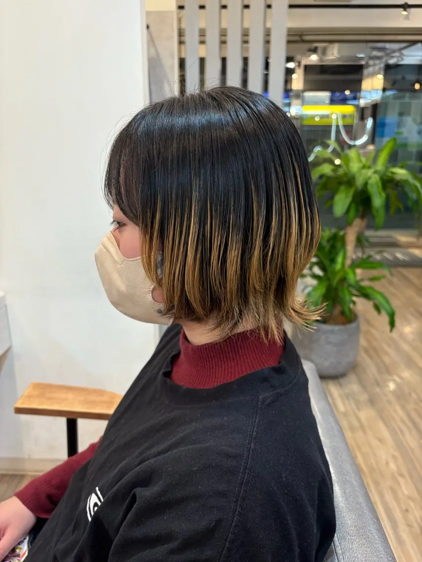ショート 山上 優奈のヘアスタイル