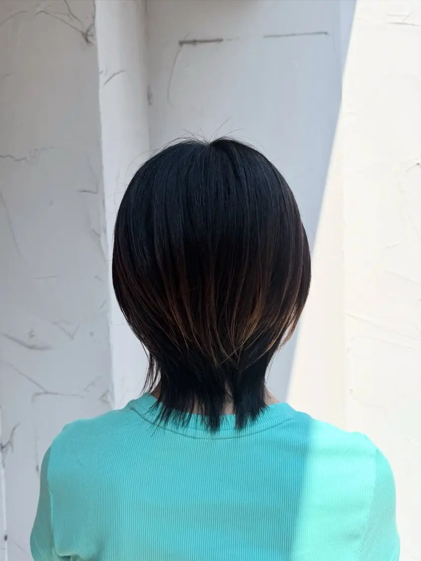 ショート カラー 🌓ショート/ウルフ /ハイトーン/大夢のヘアスタイル
