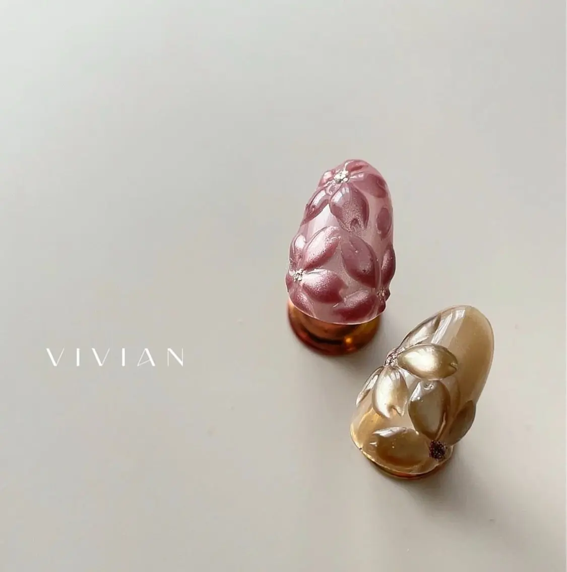 ネイル 桜ネイル ハンドネイル ハンドケア LIAnail MOEのネイルデザイン