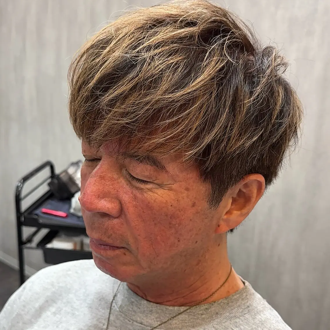 ショート カラー メンズ カット ヘアカラー お悩み×垢抜け特化 KAYA/渋谷のヘアスタイル