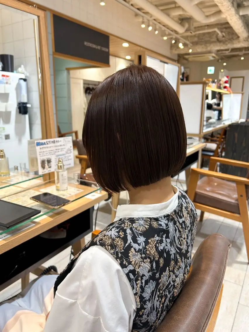 ミディアム カラー カット ヘアカラー トリートメント Ami 🕊‎✨のヘアスタイル