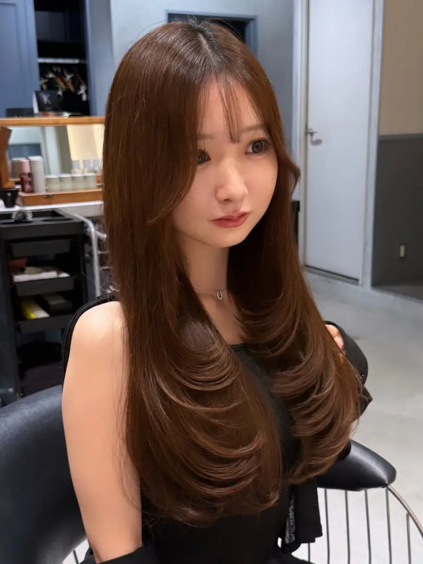 ロング 🥣marumo koharu🥣のヘアスタイル