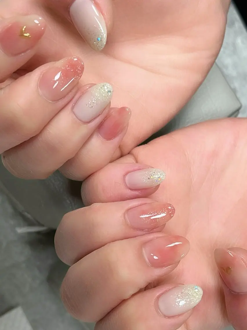 ネイル ハンドネイル Protea ❁⃘*.ﾟ清家 美穂のネイルデザイン