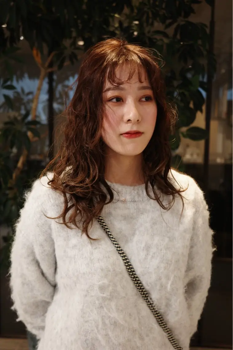 ミディアム パーマ 🌀渋谷メンズヘア 🌀河野瑠太のヘアスタイル