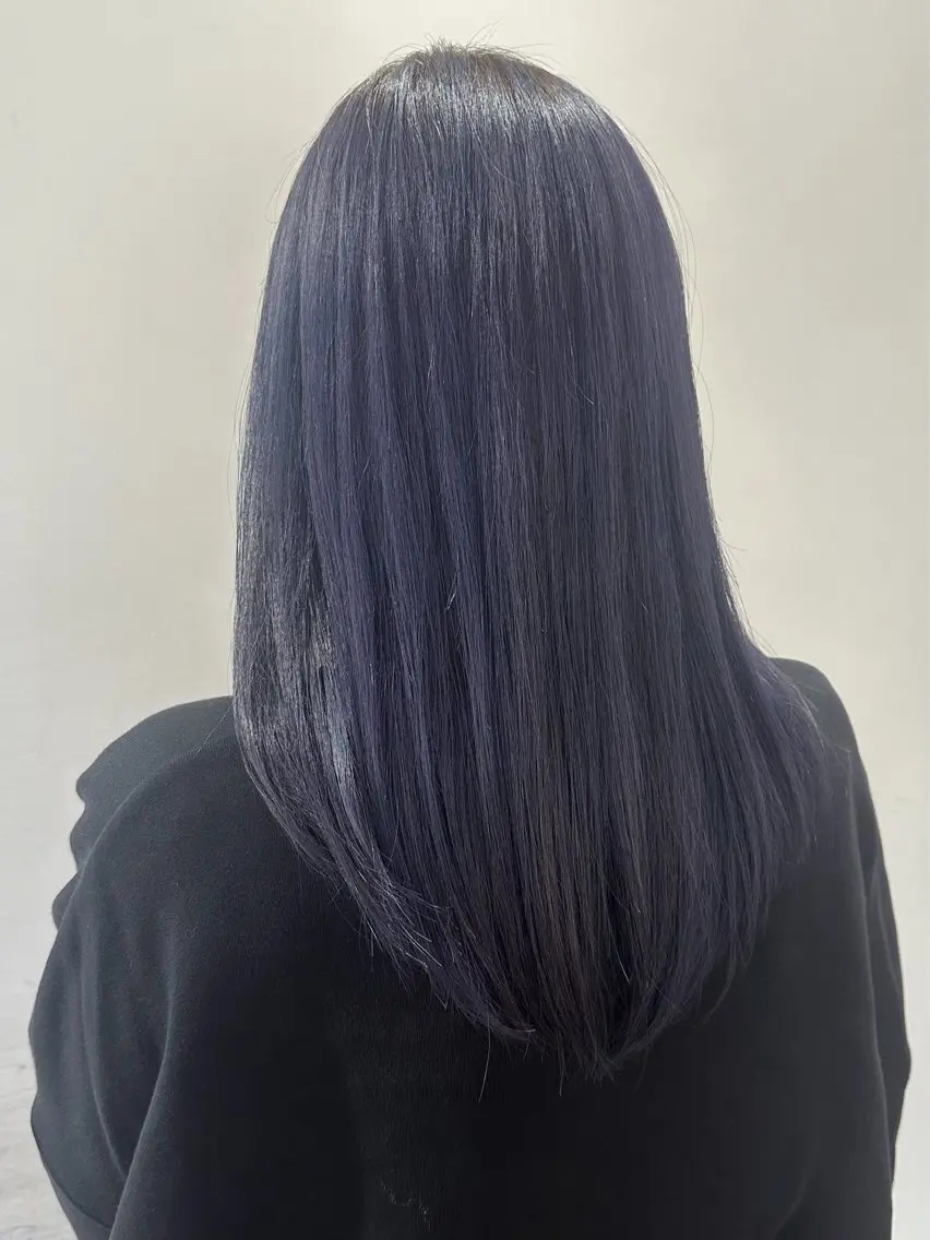 ロング カラー ヘアカラー おがわ らいむ🕊️のヘアスタイル