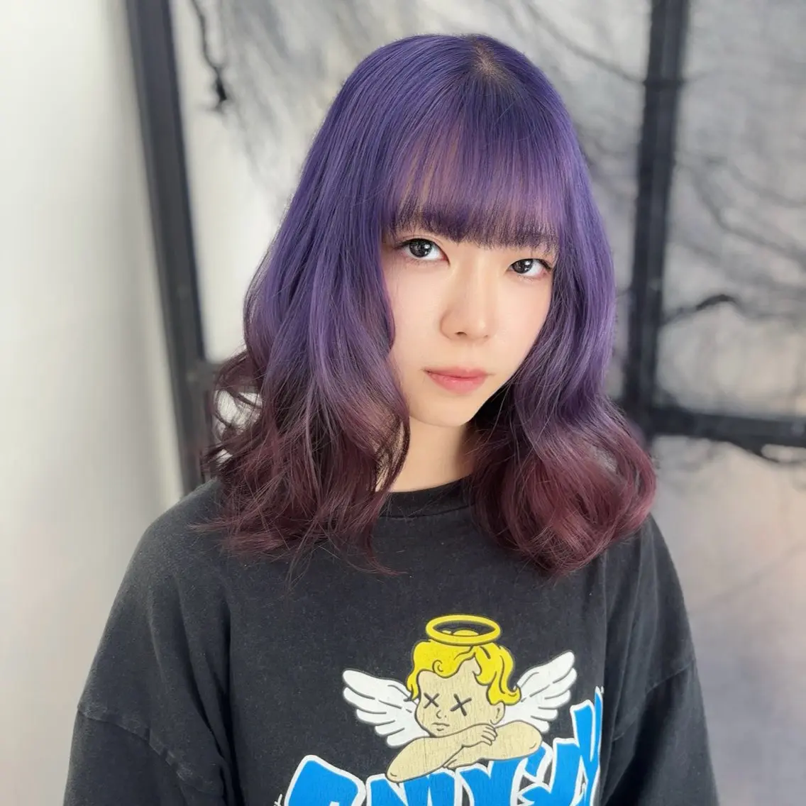 ミディアム カラー ヘアカラー Ren. 🦋デザインカラーのヘアスタイル