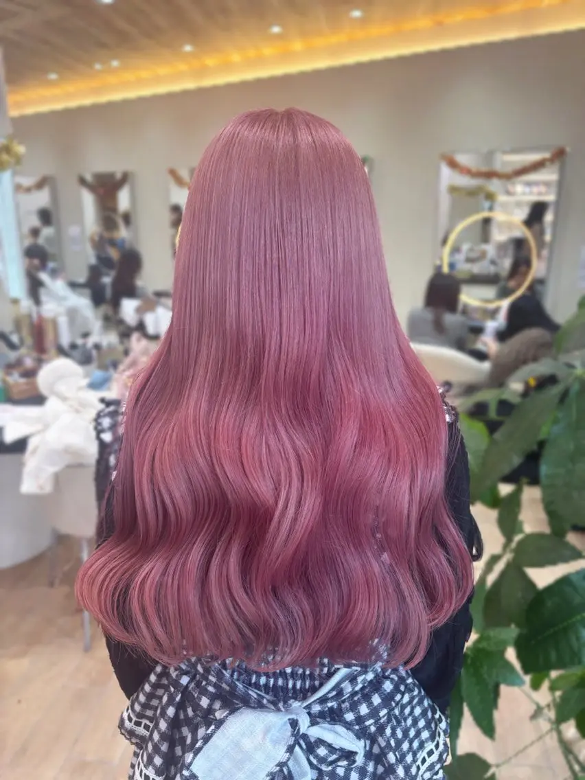カラー ヘアカラー 🎀 暖色/ツヤ髪 🍓/ Konoeのヘアスタイル