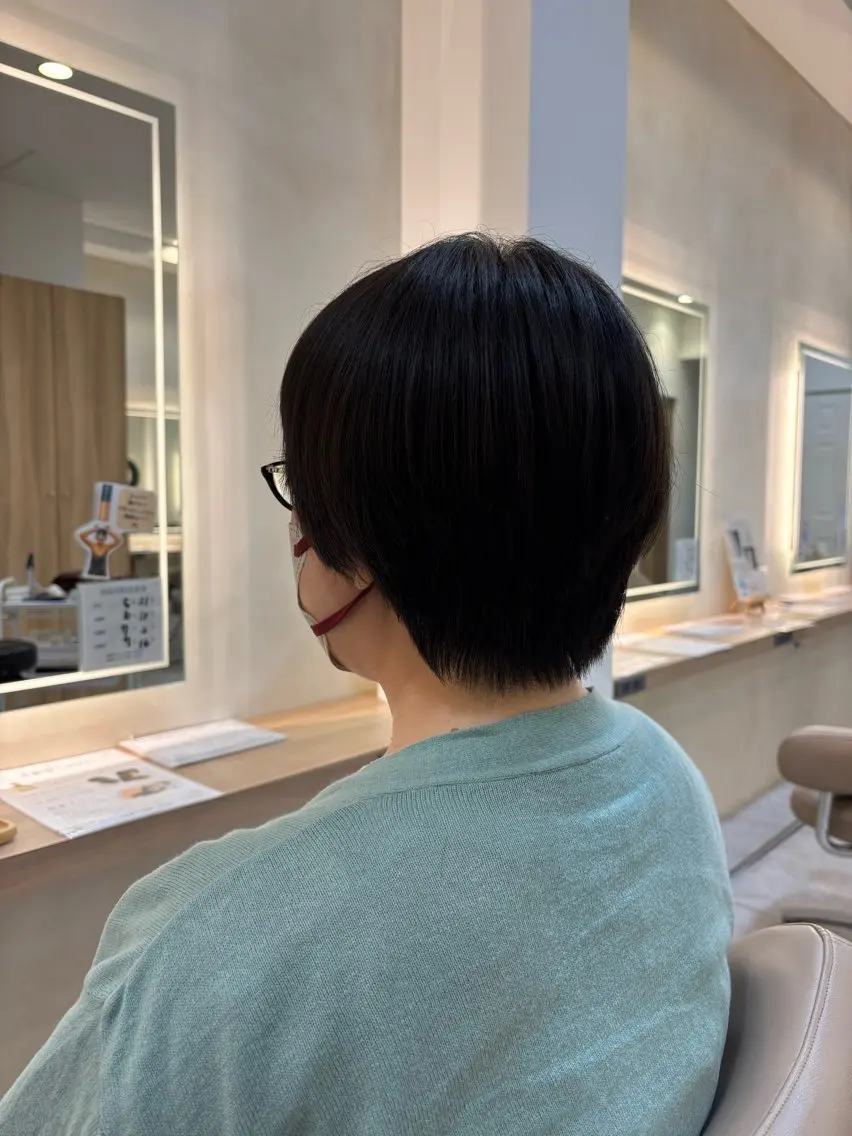 ショート 目黒・不動前 カットモデル/モモカのヘアスタイル