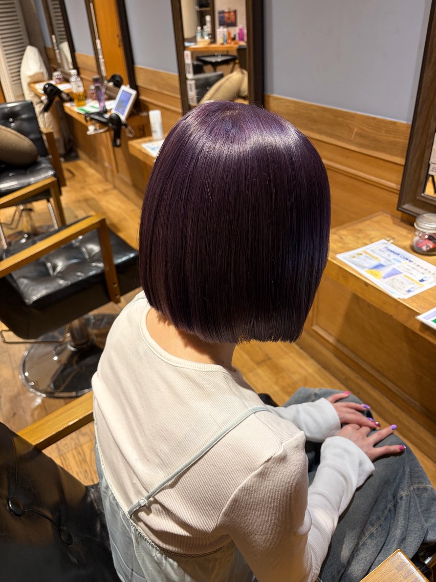 ショート カット ヘアカラー トリートメント asumi/ 池袋/スタイリストのヘアスタイル