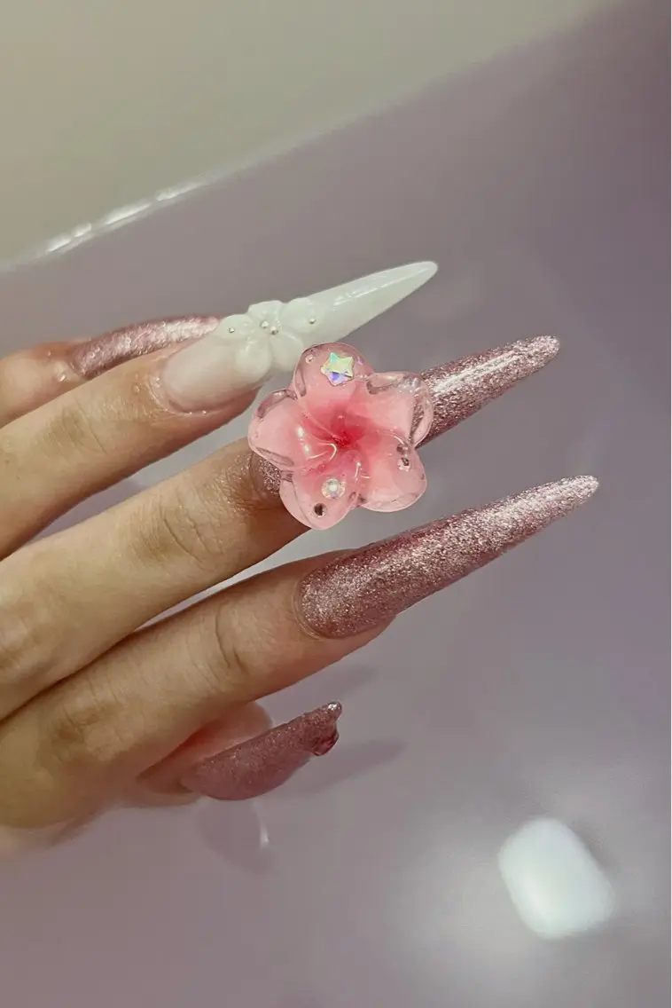 ネイル ロングネイル ハンドネイル BlueDaisy 栄本店のネイルデザイン