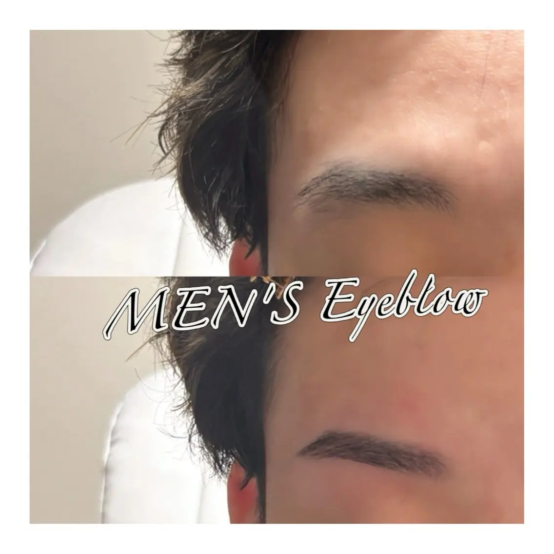 メンズ ワックス脱毛 眉カット Be me♥ 亀貝景子のマツエク・マツパデザイン