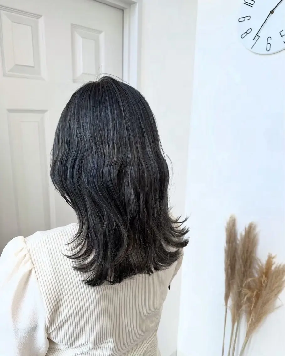 カラー hinata 🩵のヘアスタイル