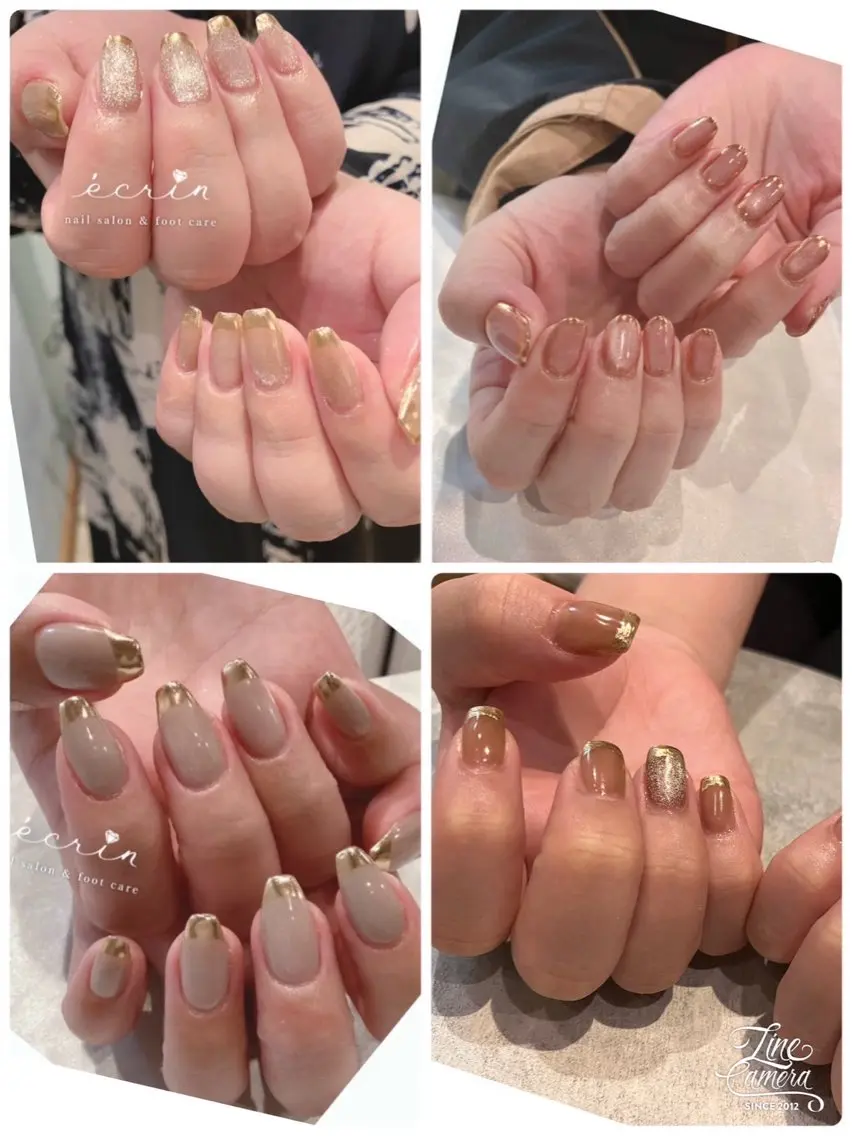 ネイル ハンドネイル ecrin エクラン Haruka🌼のネイルデザイン