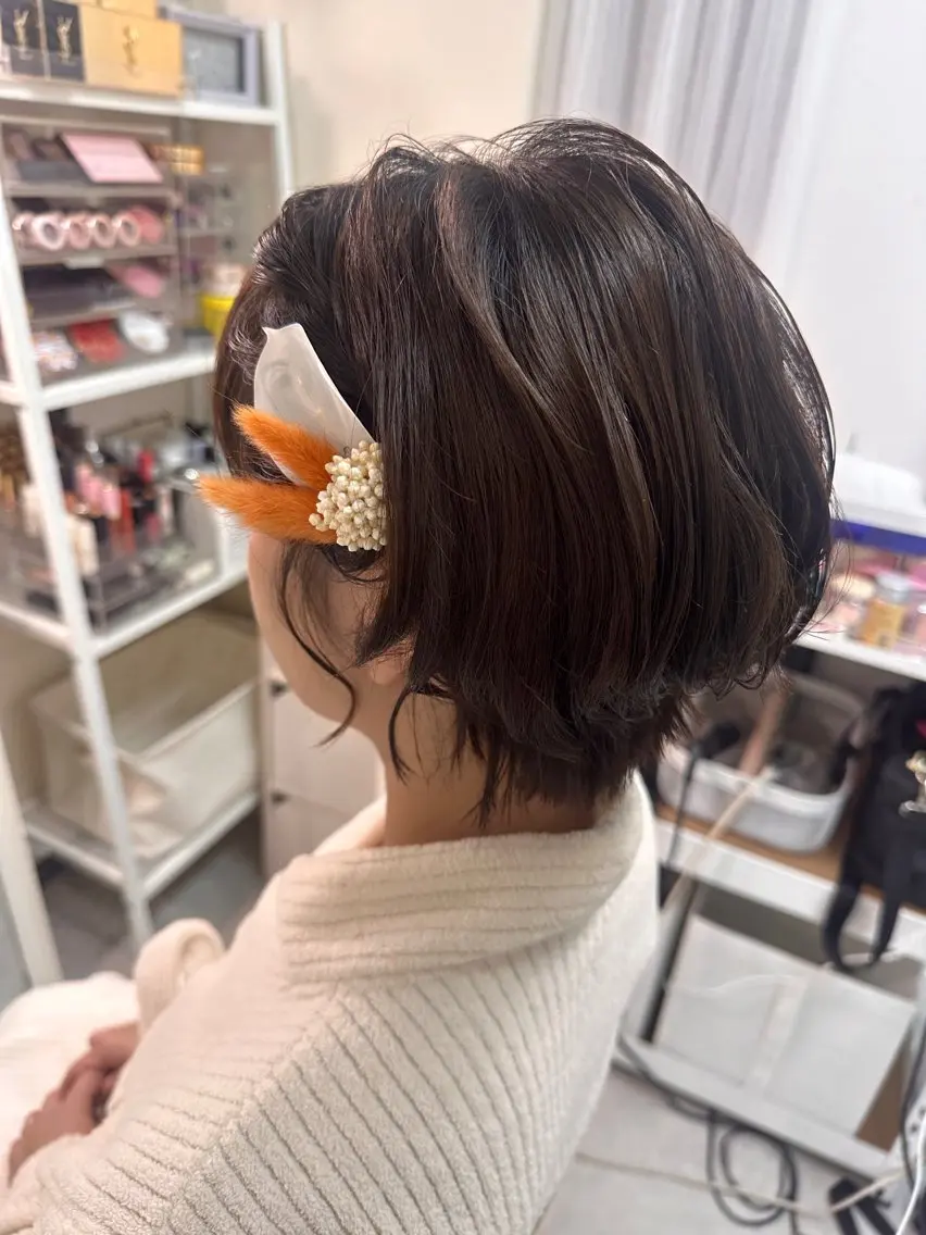 ヘアアレンジ ヘアセットメイク専門 ダーリンダーウィンのヘアスタイル