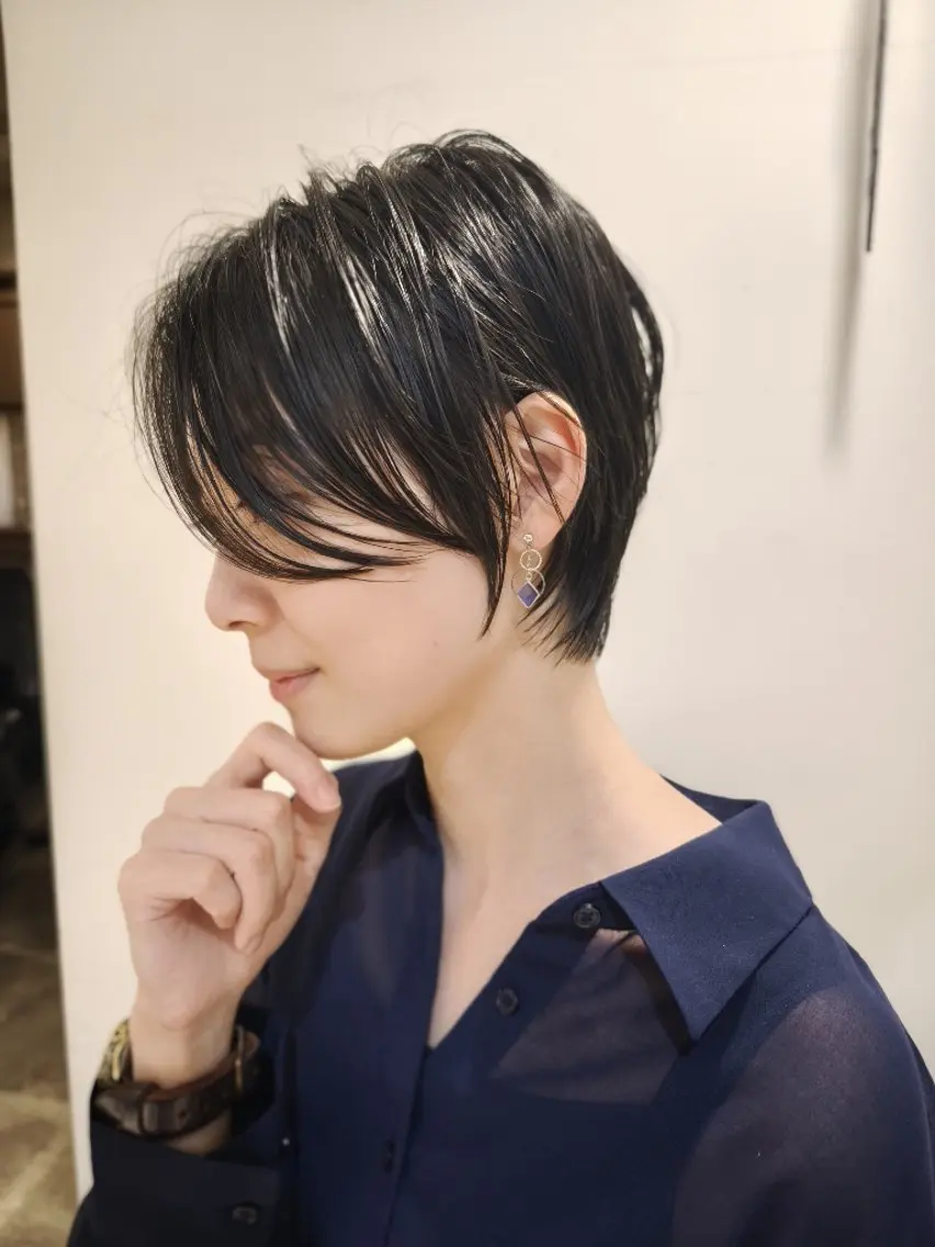 ショート ショートヘア カット ヘアカラー トリートメント レイヤー/ショート 野口勇真のヘアスタイル