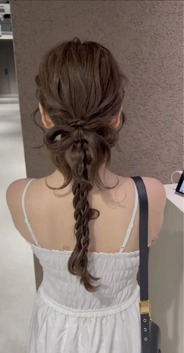 ロング ヘアアレンジ ヘアセット ヘアアレンジ/ カラー/hazukiのその他イメージ