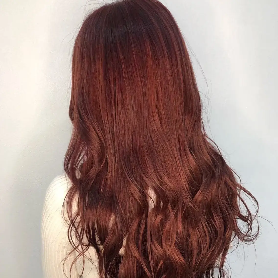 ロング カラー 縮毛矯正/ワンカラー モデル募集🫧羽夏のヘアスタイル