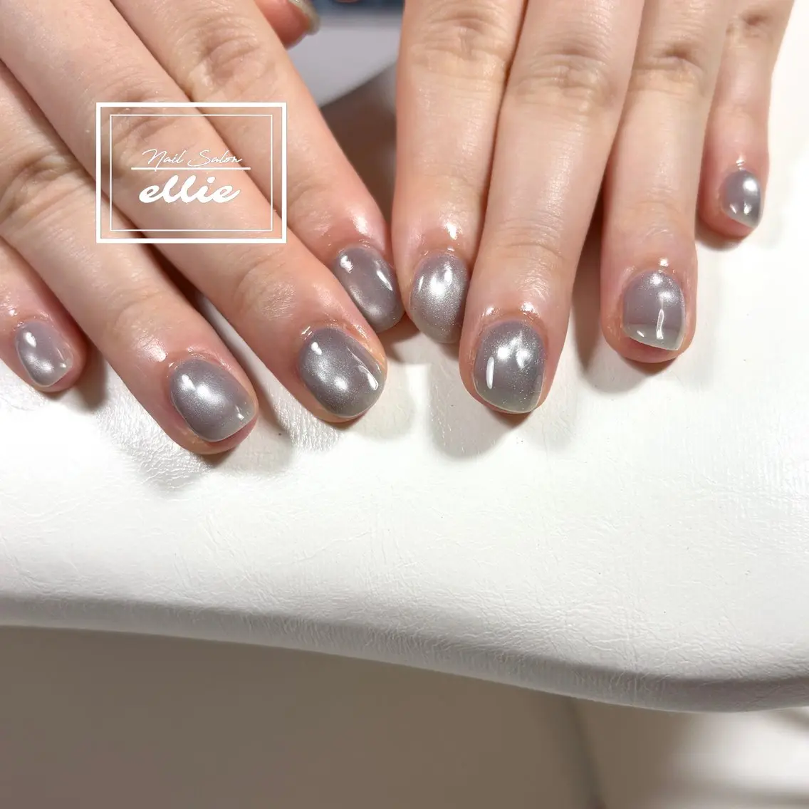 ネイル ブルー ハンドネイル Nail Salon ellie 🐣のネイルデザイン