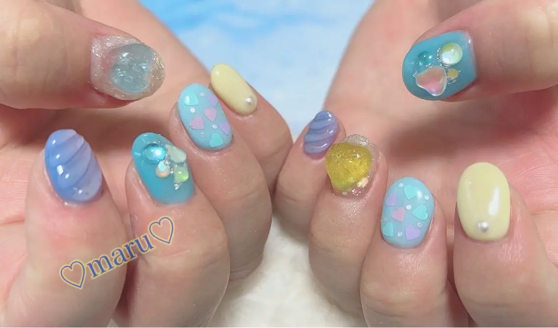 ネイル ハンドネイル フットネイル まるみ♡7/1〜値上 げ致します(>_<)のその他イメージ