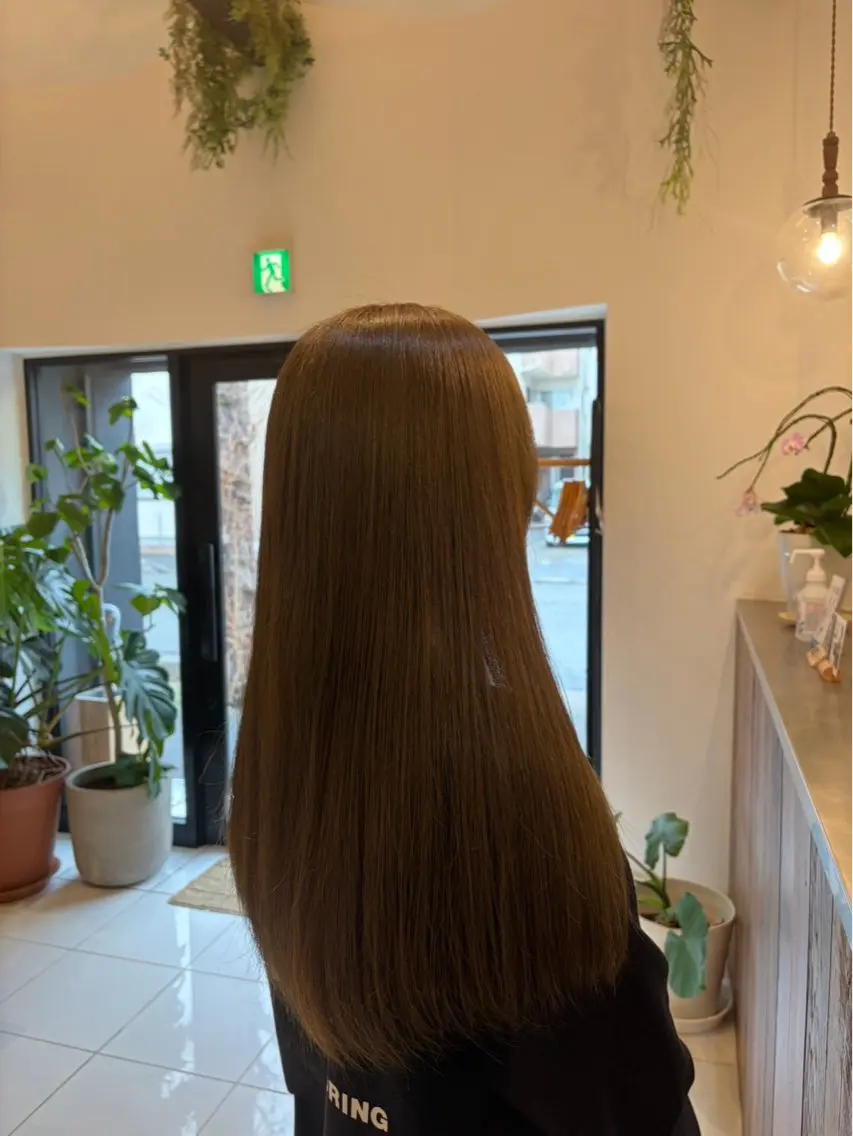 カラー リタッチカラー/ 結愛のヘアスタイル