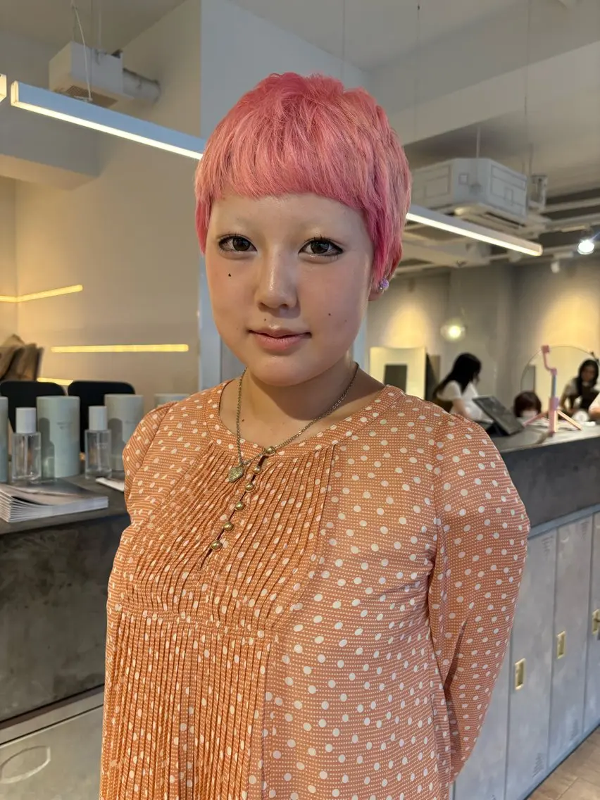 カラー ヘアカラー トリートメント 🩵西川芽依/ ブリーチカラー🩵のヘアスタイル