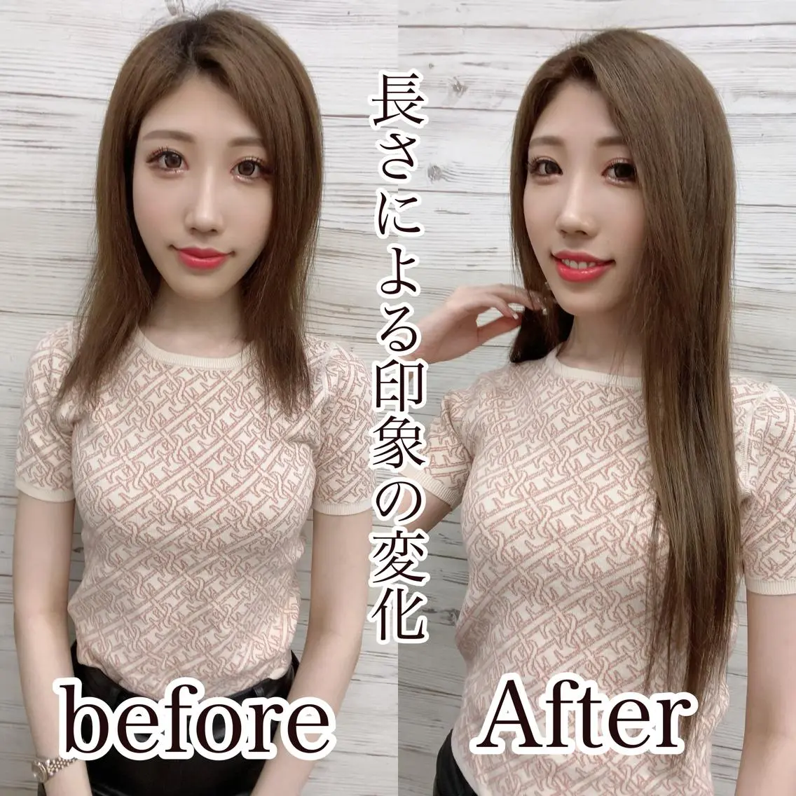 ロング カラー ヘアアレンジ ショートボブ 編み込みエクステ シールエクステ バレイヤージュ 透明感カラー FAAM Tsuneのヘアスタイル