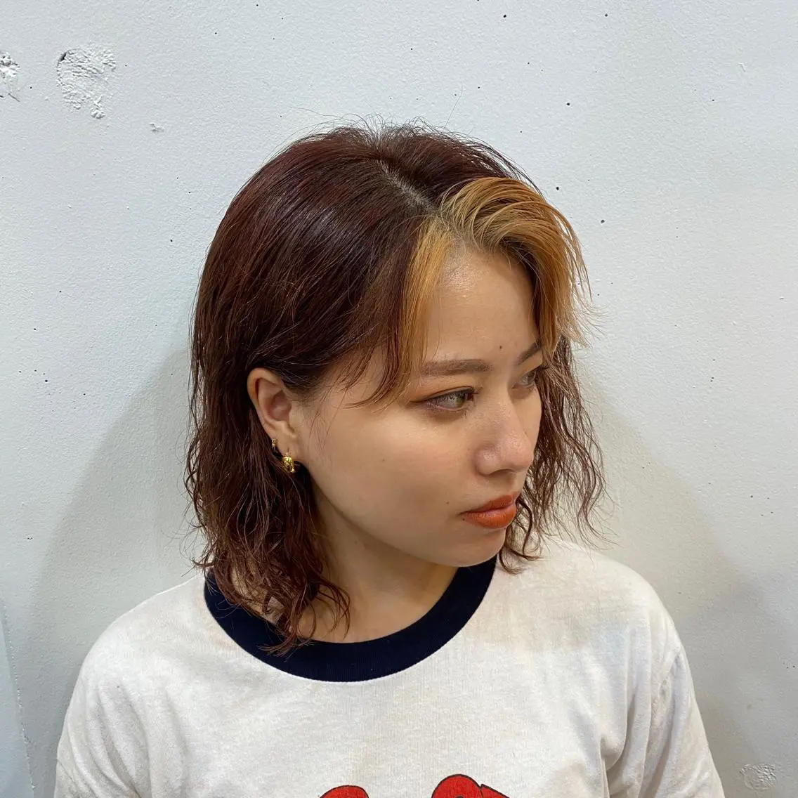 ショート 外国人風カラー ハイライト ブリーチ指名 NO1🌈SAKIのヘアスタイル