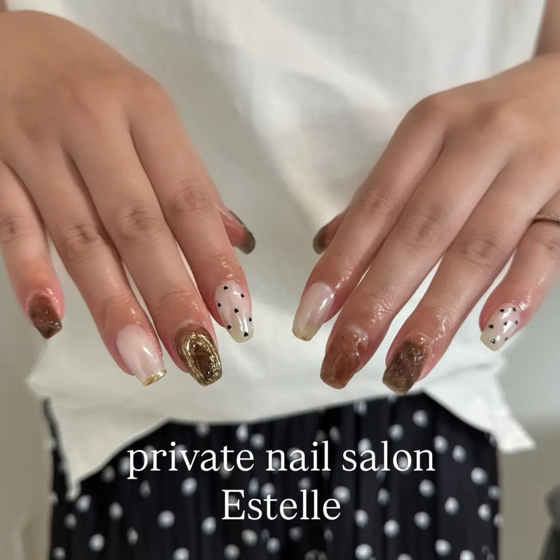 ネイル ハンドネイル nail salon Estelleのネイルデザイン