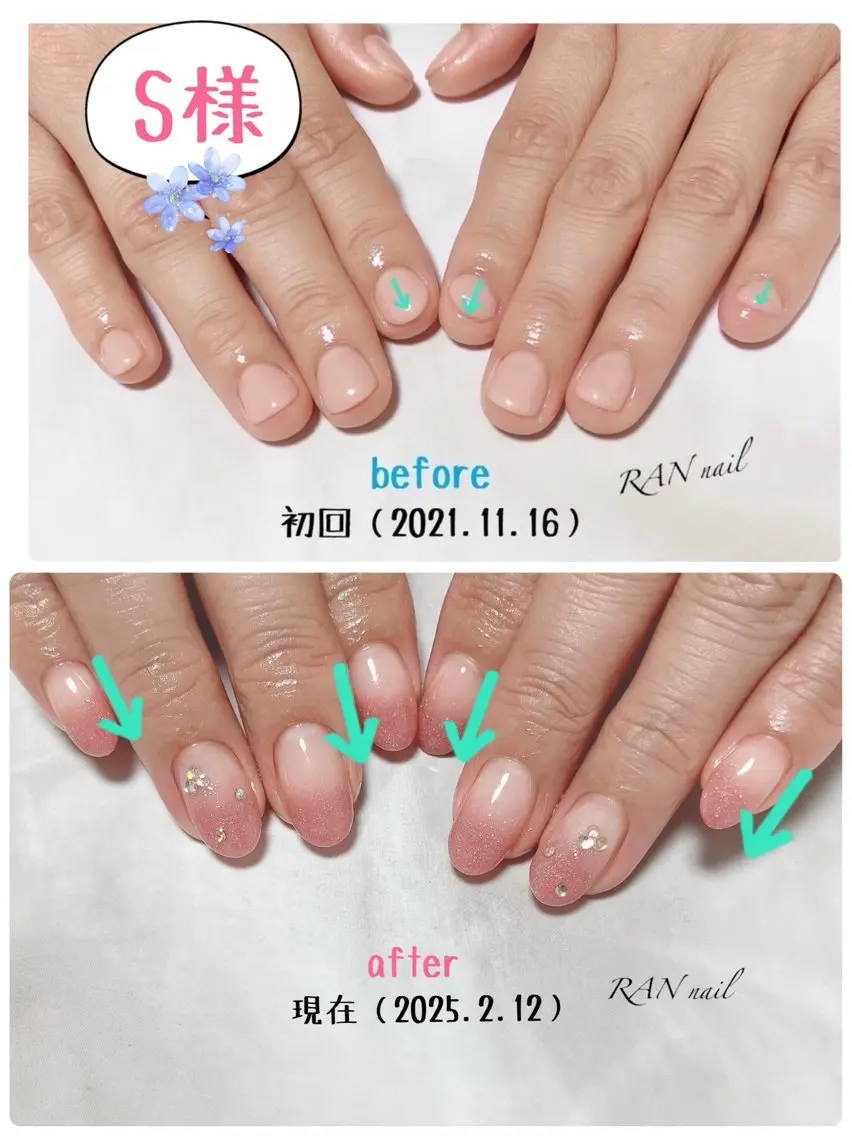 ネイル 成人式 ブライダルネイル ハンドネイル フットネイル RAN nailのネイルデザイン
