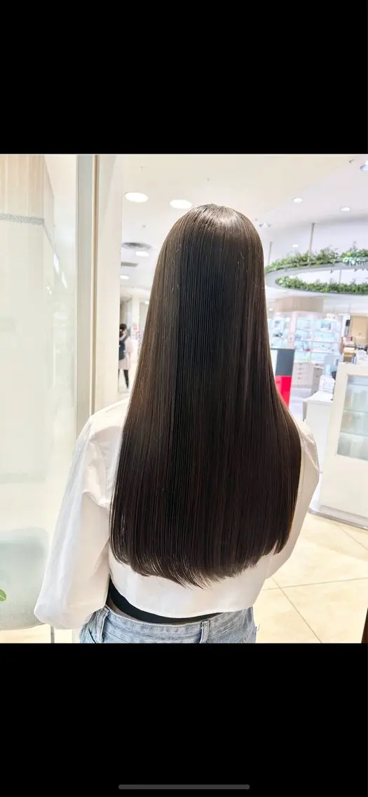 ロング カラー カット ヘアカラー トリートメント 縮毛矯正/髪質改善/ 艶髪ササキナツミのヘアスタイル