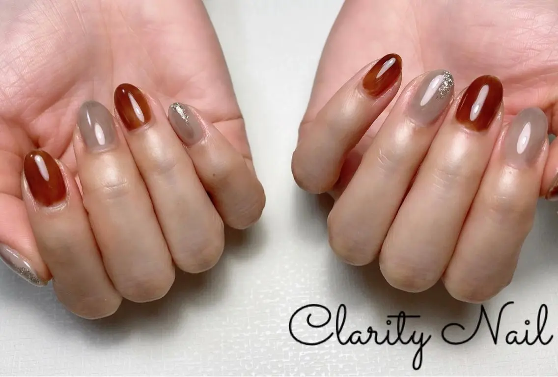 ネイル アートネイル 持ち込み ハンドネイル Clarity Nailのネイルデザイン