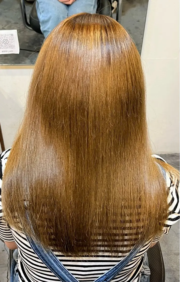 ロング 丸山 菜々子のヘアスタイル