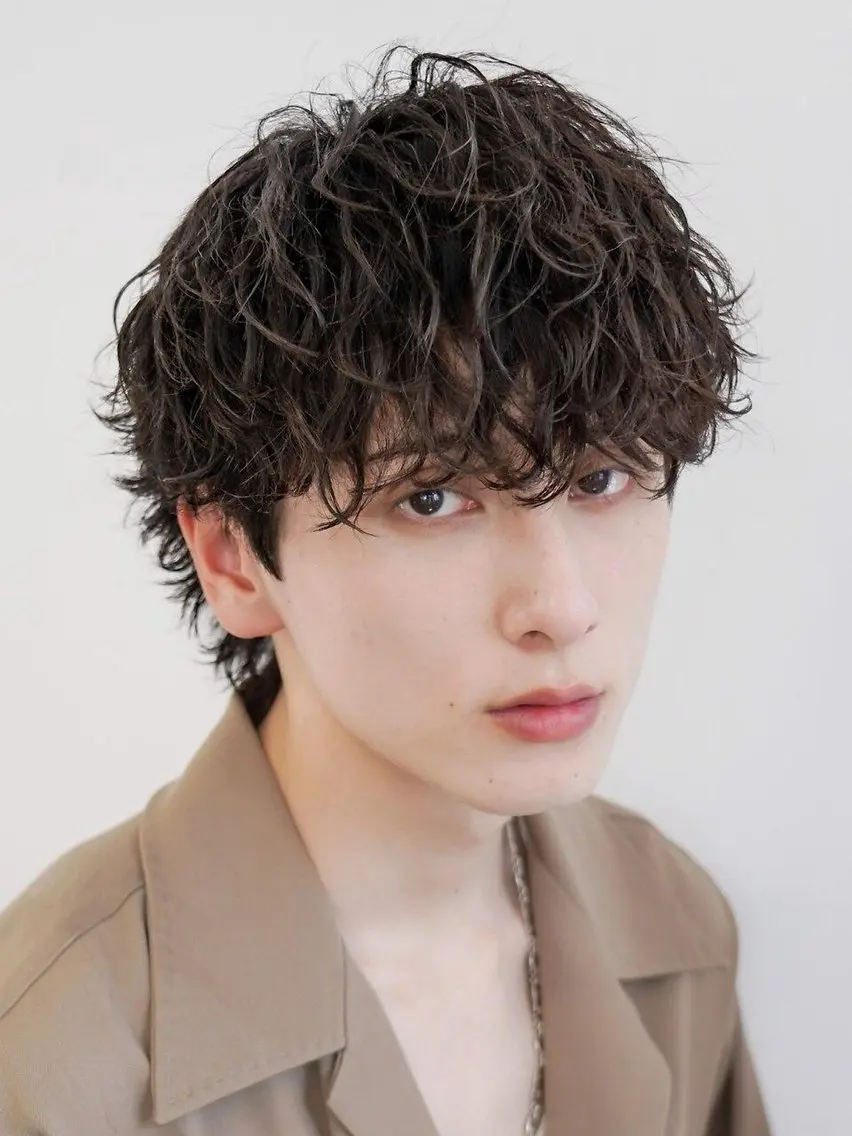 パーマ メンズ 当日予約⭕️ 太田のヘアスタイル