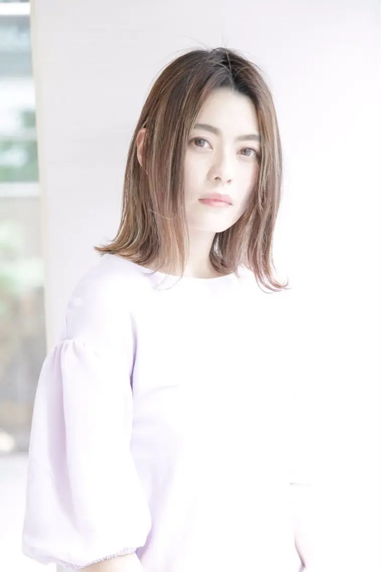 ミディアム ヘアアレンジ メンズカット大歓迎 🫧HONOKA🪽のヘアスタイル