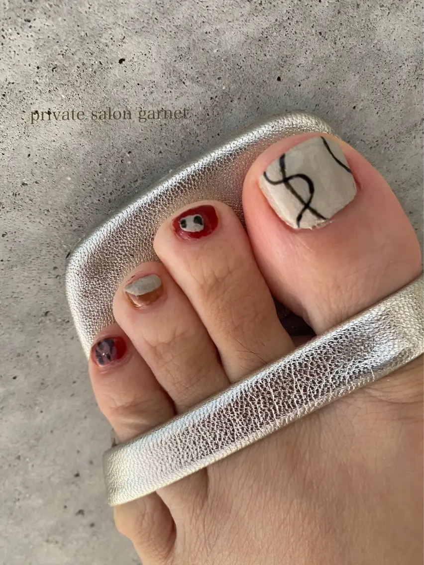 ネイル アートネイル Garnet nailのネイルデザイン