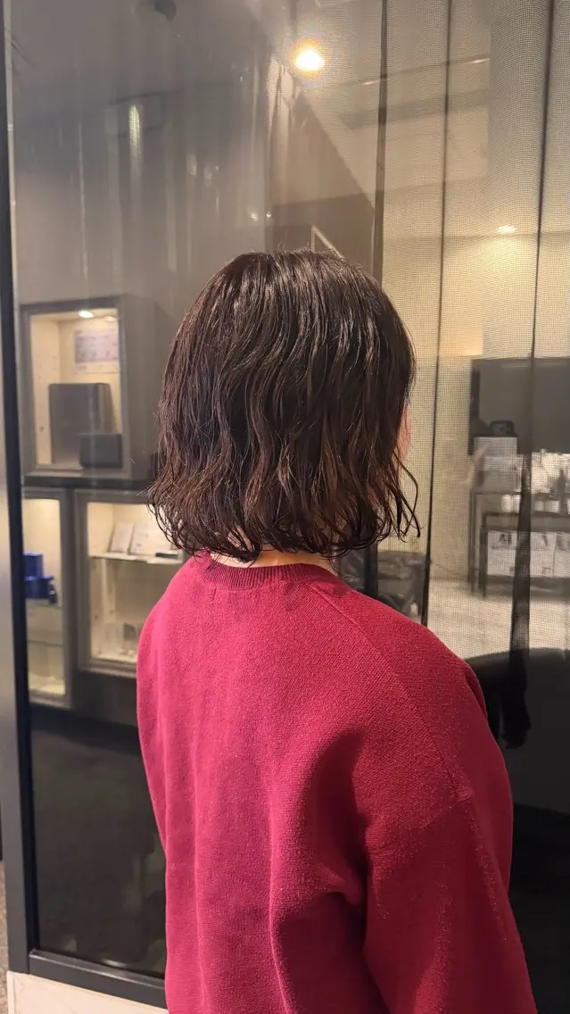 レディースパーマモデル 👩🏻🦱♥の写真
