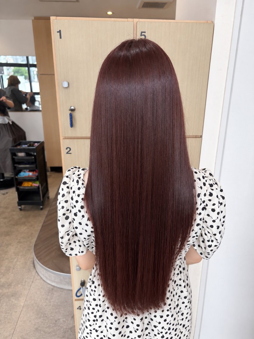 ロング 莉奈 Nosh/唐人町のヘアスタイル