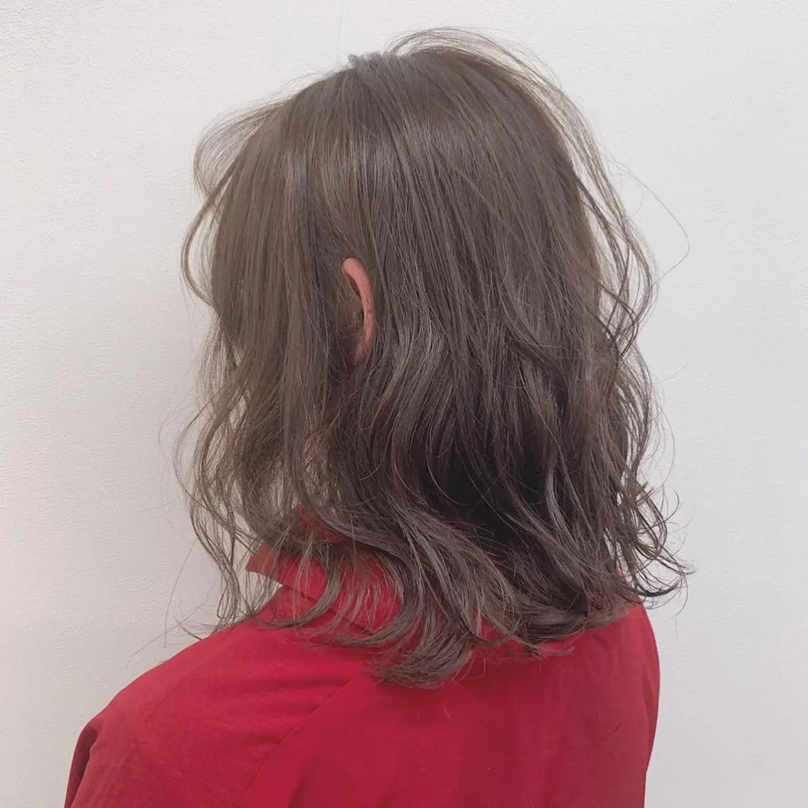 ミディアム カラー ヘアアレンジ ベージュカラー 美髪矯正/透明感カラ ー🫧YUUKI🫧のヘアスタイル