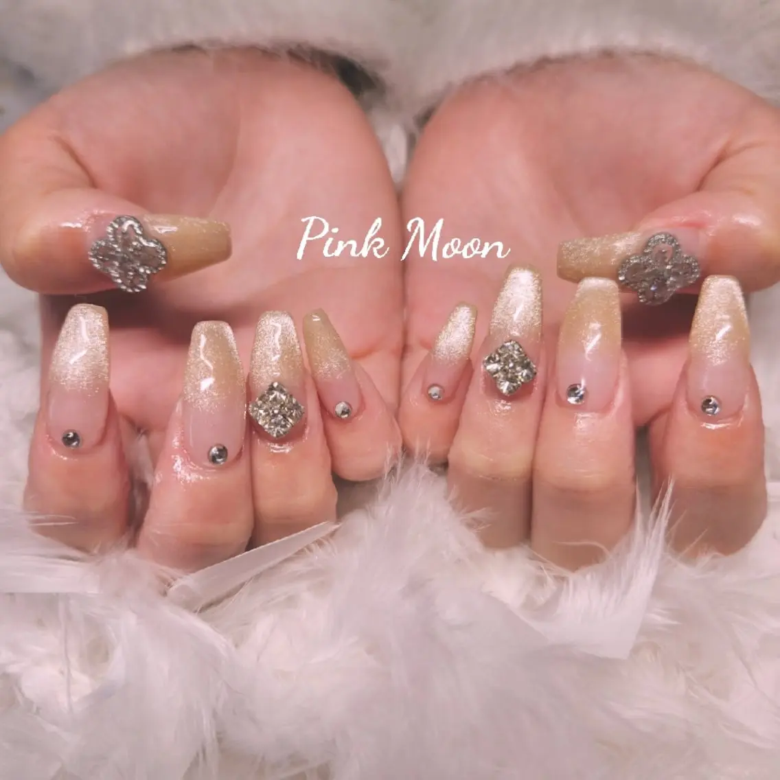 ネイル その他(ネイル) PinkMoon Nozomiのネイルデザイン
