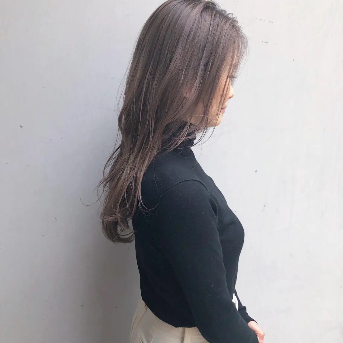 ロング カラー カット ヘアカラー トリートメント 山中 直輝のヘアスタイル