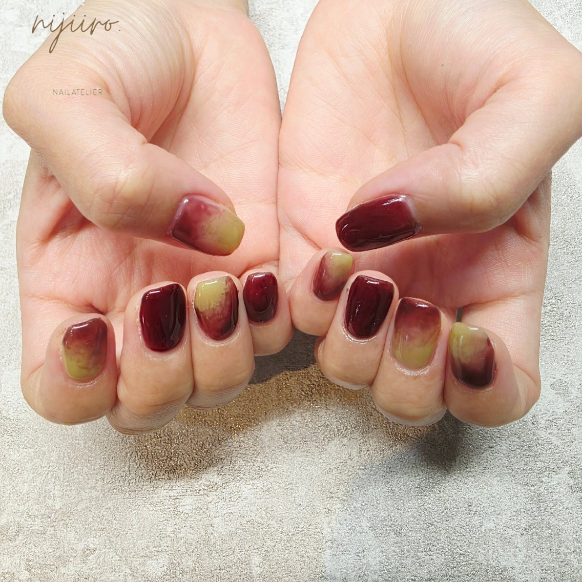 ネイル ハンドネイル nijiiro🌈 サトウのネイルデザイン