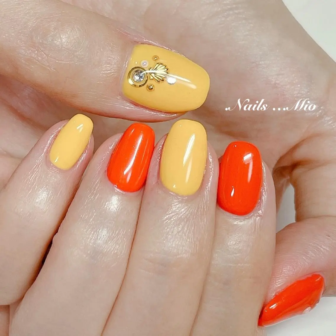 ネイル アートネイル ジェルネイル .Nails Mio 赤羽西ネイルサロンのネイルデザイン