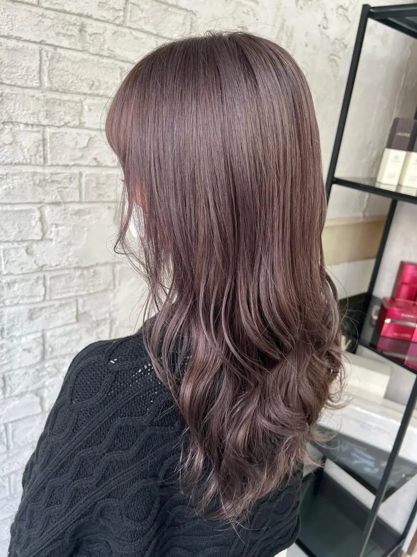 🐬ダブルカラー🐬(ケアブリーチ1回+オンカラー)の写真