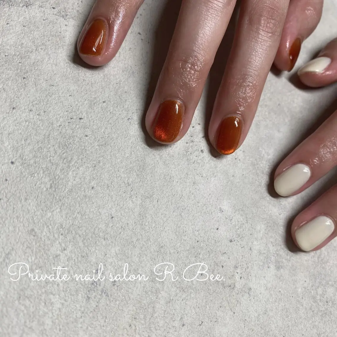 ネイル アニマル柄 アートネイル フレンチネイル ジェルネイル グラデーション ハンドネイル aneu. -アヌ- 💅🫧reinaのネイルデザイン