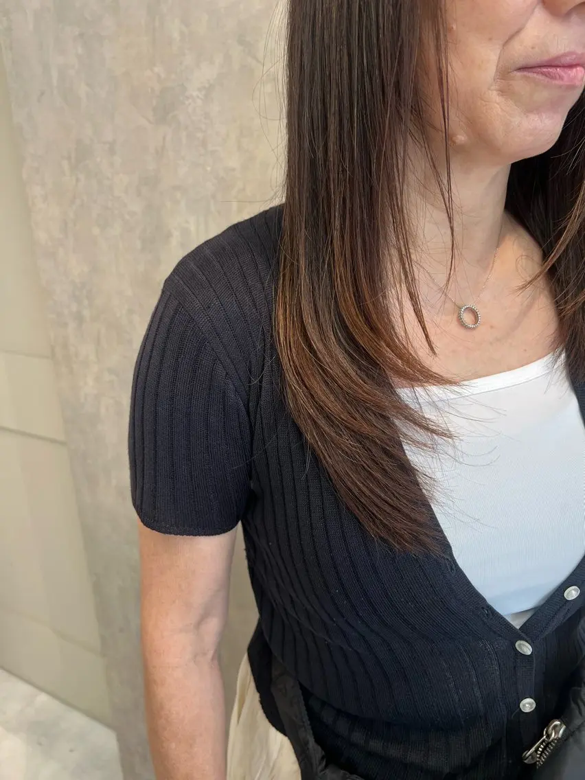 ロング レイヤーカット 流山おおたかの森 林悠仁のヘアスタイル
