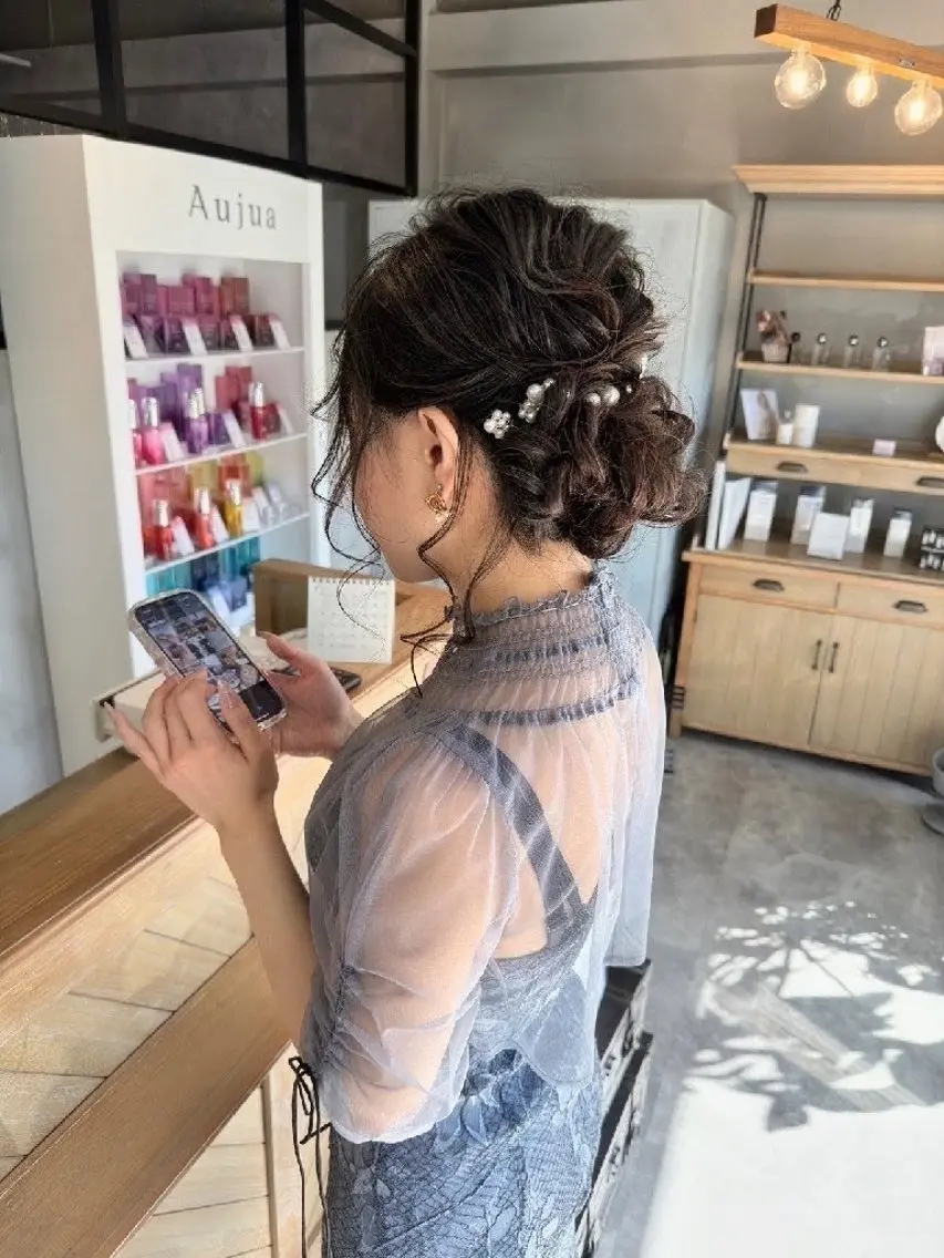 ロング lily ogasawaraのヘアスタイル