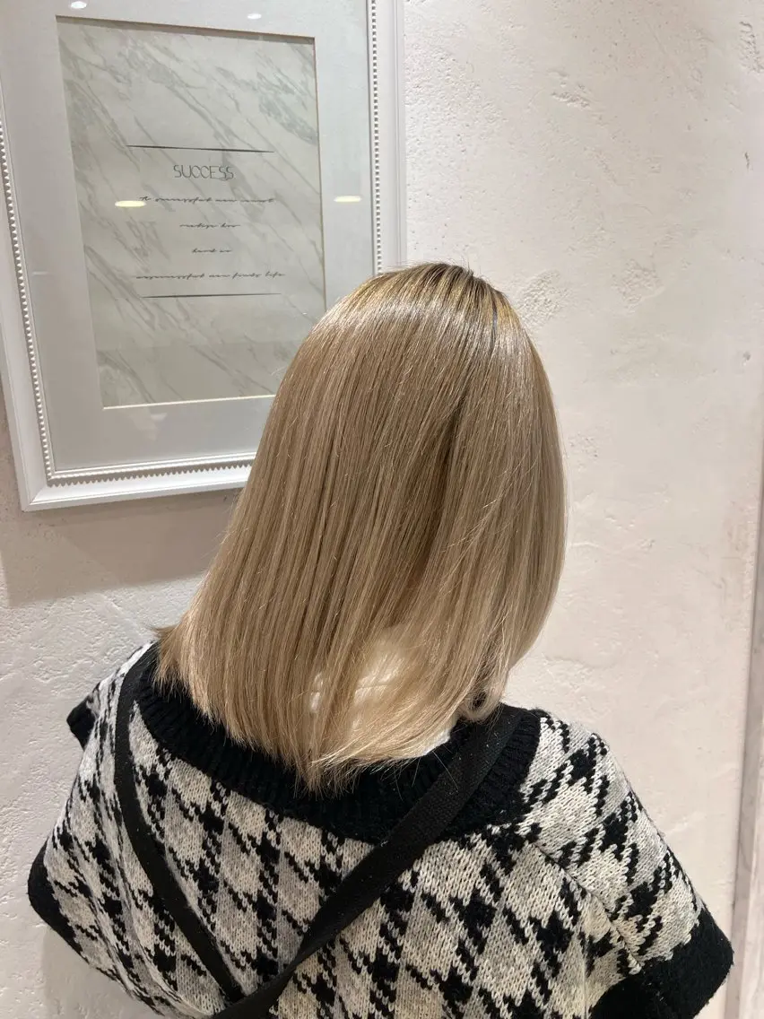 ミディアム 💎ReFaで作る 髪質改善💎のヘアスタイル
